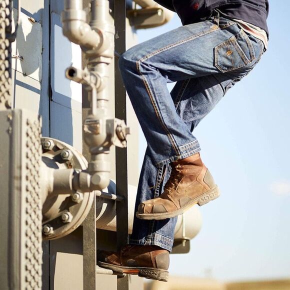 Ariat M4 Workhorse Relaxed Fit Bootcut Jeans - Picture 1 of 16